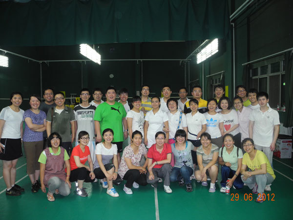計(jì)鵬公司第五屆羽毛球（2012年(nián)度）大(dà)賽順利舉行(xíng)